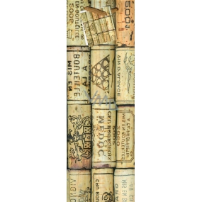 Nekupto Darčeková papierová taška na fľašu 10 x 33 x 9 cm 1760 01 KFLH