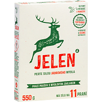 Jelen prací prášok, 11 praní, 550 g