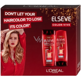 Loreal Paris Elseve Color Vive šampón na vlasy 250 ml + balzam 200 ml, kozmetická sada