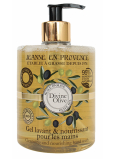 Jeanne en Provence Divine Olive umývací gél na ruky dávkovač 500 ml