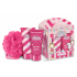 Grace Cole Hook a Duck sprchový gél 50 ml + pena do kúpeľa 50 ml + nylonová umývacia žinka pre deti, kozmetická sada