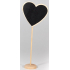 Nekupto Home Decor Ceduľka na kriedu srdce 19 cm