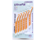 Medzizubné kefky Atlantic UltraPik 0.6 mm Oranžová zakrivená 6 kusov