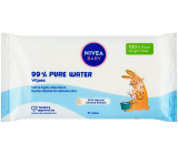 Nivea Baby Pure Water 99% Čistiace obrúsky 57 kusov