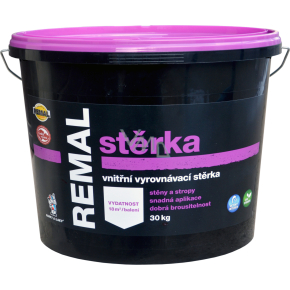 REMAL Stierka na stenu vyrovnávací štuk, 30 kg REMAL Stierka na stenu vyrovnávací štuk, 30 kg
