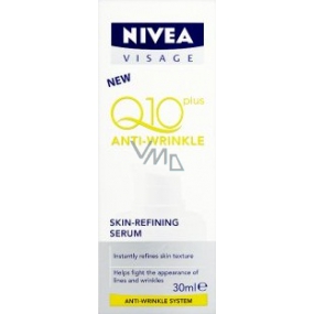 Nivea Visage Q10 Plus vyhladzujúce gélové sérum proti vráskam 30 ml