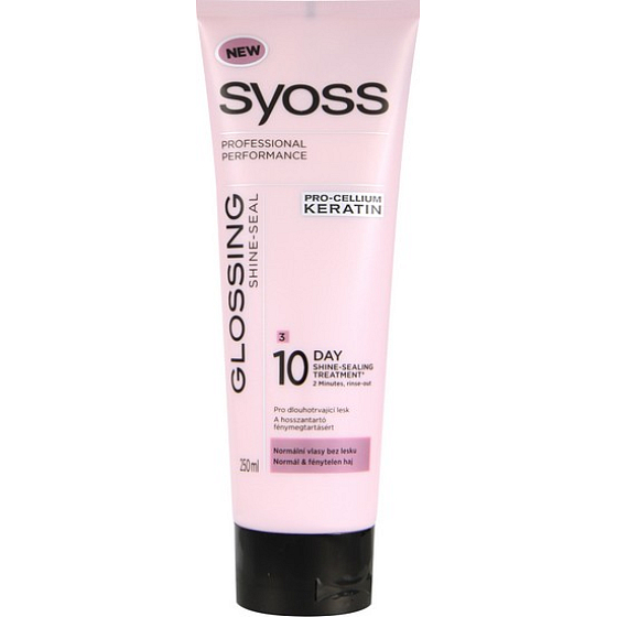 Syoss Glossing Shine-Seal 10 dňový kúra pre normálne vlasy bez lesku 250 ml