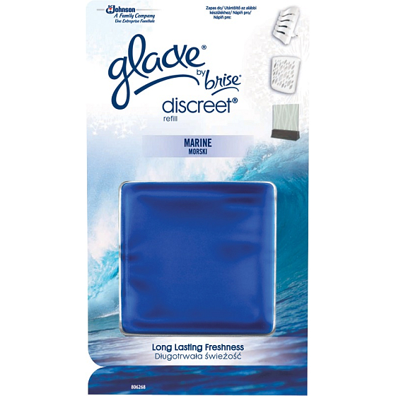Glade Discreet Marine náhradná náplň do osviežovača vzduchu 12 g