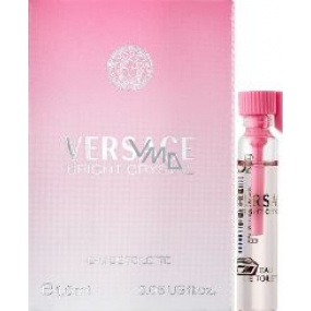 Versace Bright Crystal toaletná voda pre ženy 1,6 ml s rozprašovačom, vialka