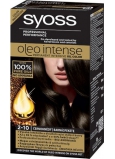 Syoss Oleo Intense Color farba na vlasy bez amoniaku 2-10 Čiernohnedý