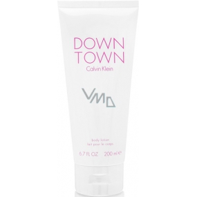 Calvin Klein Downtown parfumové telové mlieko pre ženy 200 ml