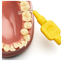 TePe Original Medzizubné kefky Normal 0,7 mm žltý 8 kusov