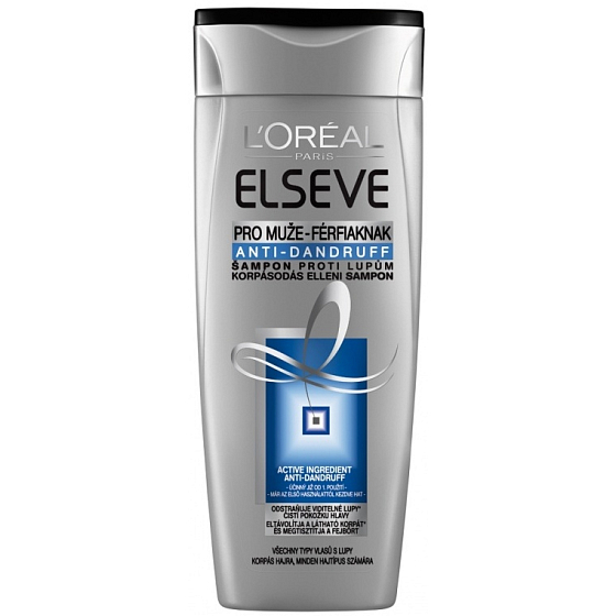 Loreal Paris Elseve Proti lupinám šampón na vlasy pre mužov 250 ml