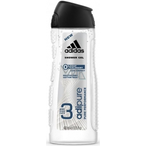 Adidas adiPURE sprchový gél bez mydlových zložiek a farbív pre mužov 400 ml