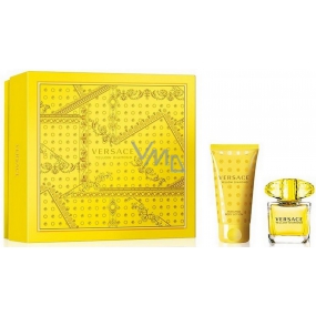 Versace Yellow Diamond toaletná voda pre ženy 30 ml + telové mlieko 50 ml, darčeková sada