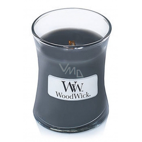WoodWick Evening Onyx - Večerný Onyx vonná sviečka s dreveným knôtom a viečkom sklo malá 85 g