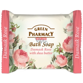 Green Pharmacy Damašský ruže a Bambucké maslo toaletné mydlo 100 g