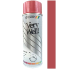 Motip Very Well Metallic 918582 červený metalický akrylový lak 400 ml