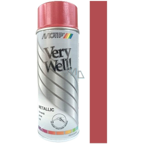 Motip Very Well Metallic 918582 červený metalický akrylový lak 400 ml