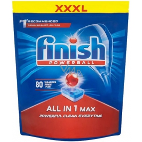 Finish All in 1 Max Regular tablety do umývačky 80 kusov
