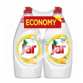 Jar Lemon Prostriedok na ručné umývanie riadu 2 x 900 ml duopack