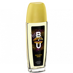 B.U. Golden Kiss parfumovaný dezodorant sklo pre ženy 75 ml