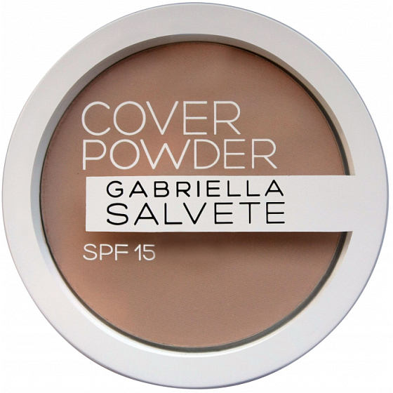 Gabriella Salvete Cover Powder kompaktný púder SPF 15 03 Natural 9 g