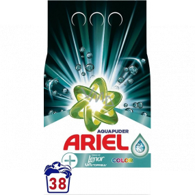 Ariel Aquapuder Touch of Lenor Color prací prášok na farebnú bielizeň 38 dávok 2,850 kg