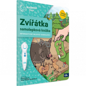 Albi Kúzelné čítanie Samolepková kniha Zvieratá Vek 3+