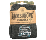 Albi Bambusové ponožky Daniel, veľkosť 39 - 46