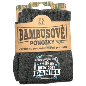 Albi Bambusové ponožky Daniel, veľkosť 39 - 46