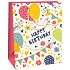 Ditipo Darčeková papierová taška 18 x 10 x 22,7 cm Happy Birthday
