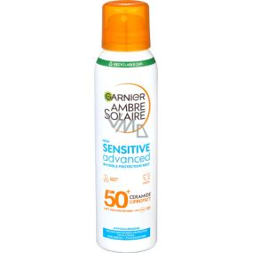 Garnier Ambre Solaire Sensitive Advanced SPF 50+ opaľovací sprej 150 ml