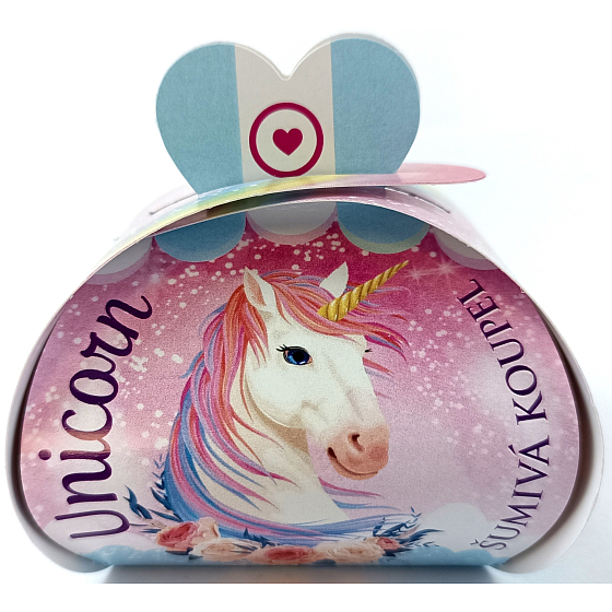 Neocos Unicorn Šumivá ružová do kúpeľa 35 g