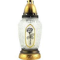 Bony L-320 hřbitovná sviečka sklenená lampa