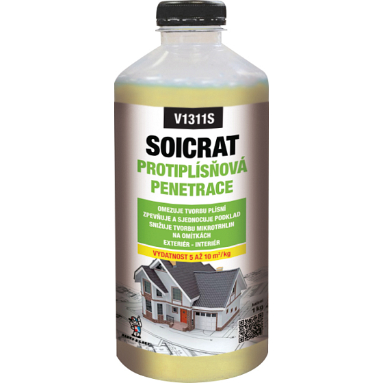 SOICRAT protiplísňová penetrácia V1311S, 1 kg