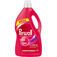 Perwoll prací gel Mega Renew Color 75 praní, 3750 ml
