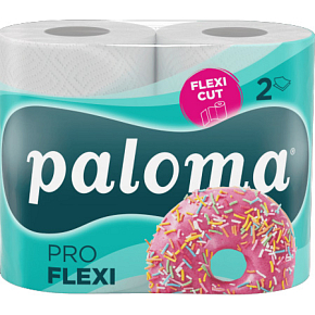 Paloma 2vrstvové papierové utierky Pro Flexi XL, 2 ks, 22 m