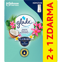 Glade náplň osvěžovače vzduchu Touch Fresh Exotic Tropical Blossoms 3× 10 ml
