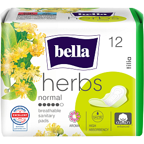 Bella Herbs Tilia Deo Fresh dámske vložky, 12 ks