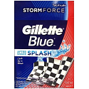 Gillette Blue Storm Force Splash voda po holení pre mužov 100 ml