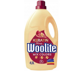 Woolite Keratin Therapy Mix Colors prací gél na farebné oblečenie s keratínom 75 dávok 4,5 l