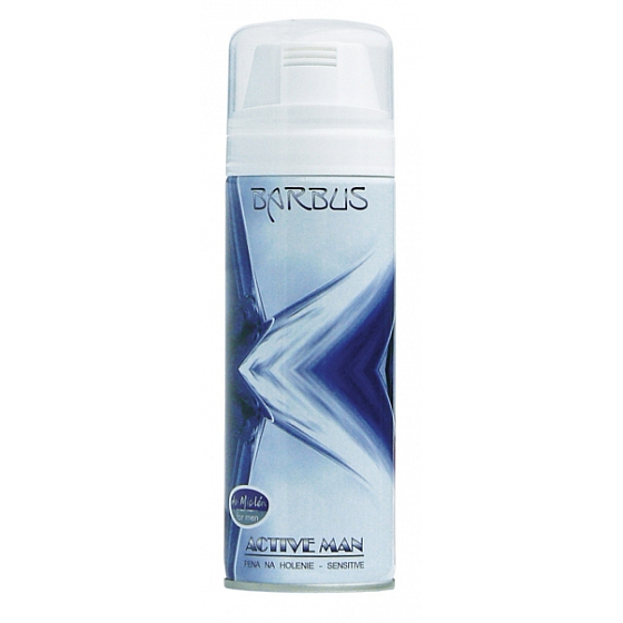 Barbus Active Man Sensitive pena na holenie 200 ml