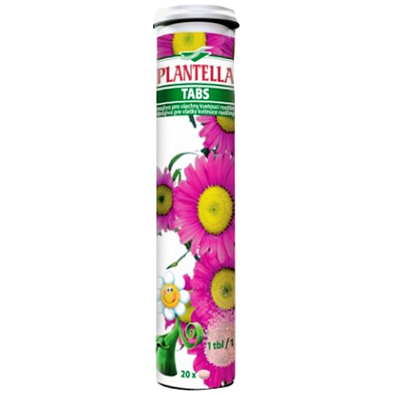 Plantella Tabs na kvitnúce rastliny 20 x 4 g