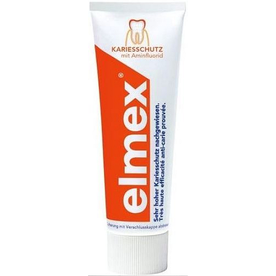 Elmex Optimálna prevencia proti zubnému kazu zubná pasta 12 ml
