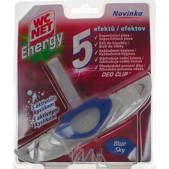 Wc Net Energy Deo Clip Blue Sky záves komplet 38 g