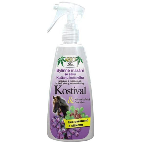 Bione Cosmetics Kostihoj & Gaštan konské bylinné mazanie 260 ml
