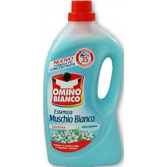 Omina Bianco Essenza Muschio Bianco Nature Fresh tekutý prací prostriedok 35 dávok 2,625 l