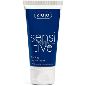 Ziaja Sensitive Skin spevňujúci nočný krém redukujúci podráždenie 50 ml