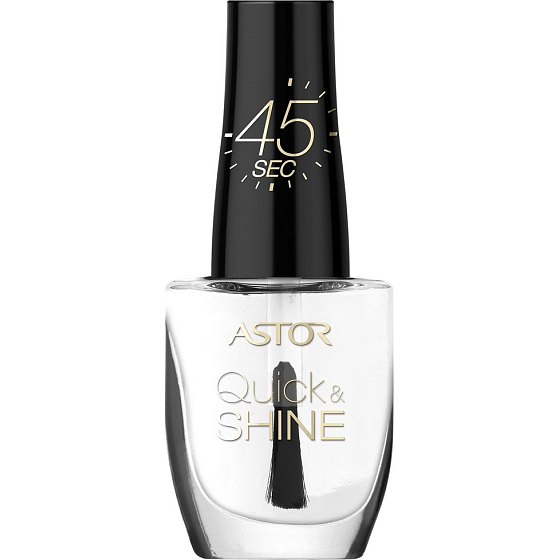 Astor Quick & Shine Nail Polish lak na nechty 001 Clear Dew 8 ml